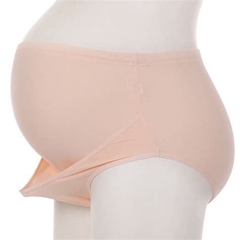 Cotton Maternity Pants Underwear High Waist Briefs Pregnant Women