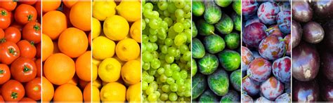 La Fruta La Verdura Descubre Qué Significa Cada Color