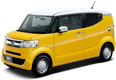 The 'mini' car or kei car as it is correctly called in japan category originated in the post war era of the second world war, when most of the japanese public could not afford a full sized vehicle, yet many had enough money to purchase a motorbike. Honda N-Box Slash - chop-top kei car on sale in Japan
