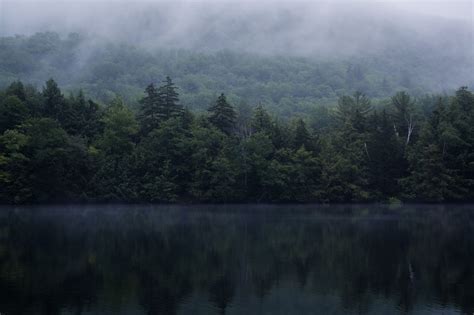 A Moody Evening After A Rainy Day In The Green Mountain State Plymouth