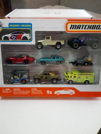 Sada Kovových Autíček Matchbox 9 Pack Aukro