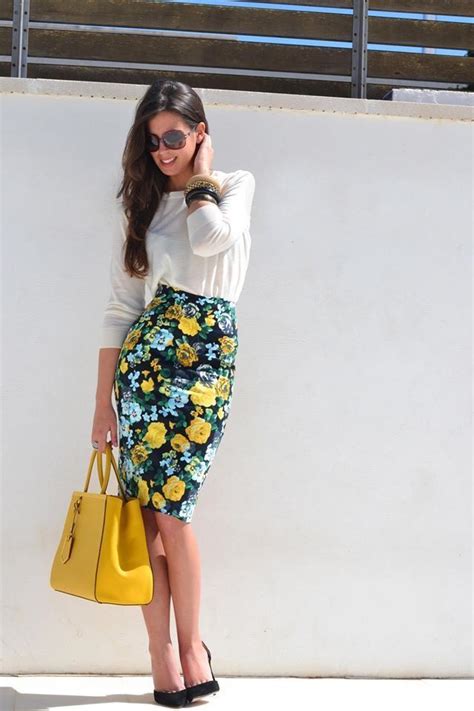 Increíbles Ideas Para Combinar Tu Falda Lápiz Style Pencil Skirt Outfits Fashion