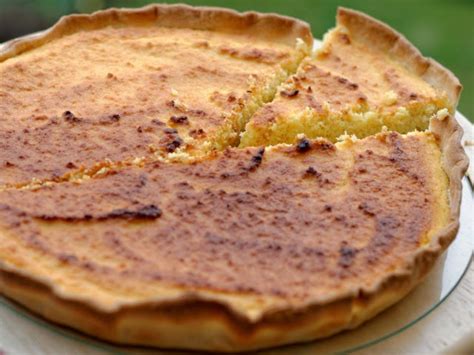 Tarte moelleuse pomme noix de coco