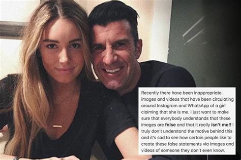 luis figo s daughter daniela 18 denies appearing in extreme sex videos claiming a woman is