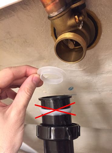 We sewer odor tested the home and found the odor coming from laundry drain. Plastic tailpiece on brass bathtub drain? - Home ...