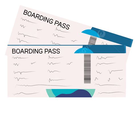 Boarding Pass Ticket Vector Hd Images Boarding Pass Ticket Flight Travel Png Image For Free