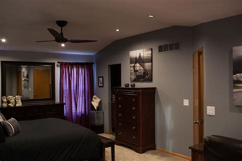 Master Bedroom Renovation Bel Aire Ks Custom Ceiling Pinnacle Homes Inc