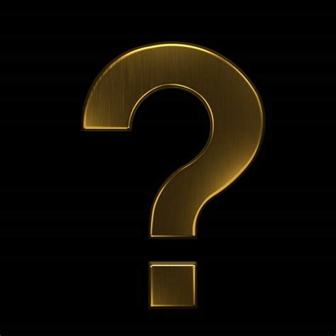 Golden Question Mark Stock Photos Pictures And Royalty Free Images Istock