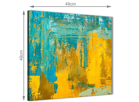 Browse through our selection of dining room items. Mustard Yellow and Teal Turquoise - Abstract Dining Room ...