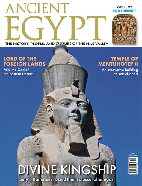 Ancient Egypt Magazine Get Your Digital Subscription