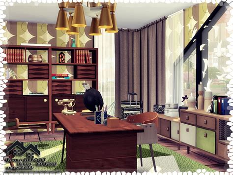 The Sims Resource Retro Reboot Rita Office