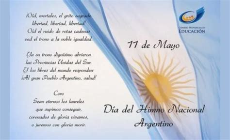 Día Del Himno Nacional Argentino Dia Del Himno Nacional Himno