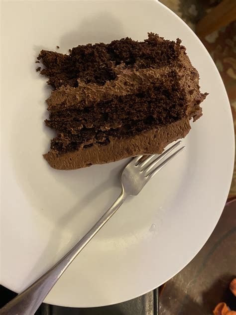 Mocha Layer Cake With Chocolate Rum Cream Filling Homemade Recipes