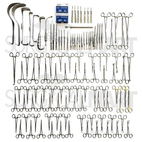 Instruments Basic Laparotomy Set Surgical Medical Surgical Mart