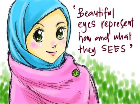 gambar kartun wanita muslimah anak cemerlang