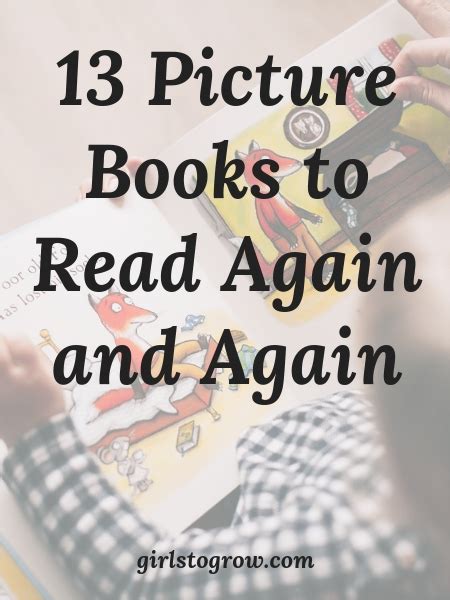 13 Childrens Picture Books To Read Again And Again Girls To Grow