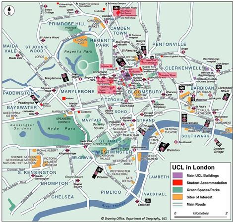 City Center Map Of London London Travel London Attractions London Map