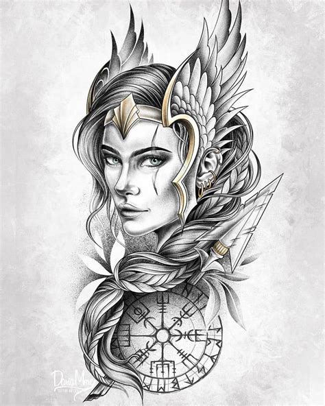 88k Best Viking Tattoo And Art On Instagram Reposted From Dariamore