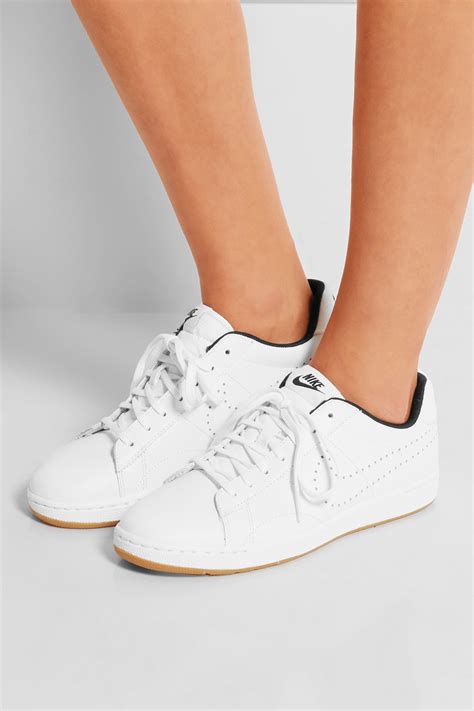 Nike Tennis Classic Ultra Perforated Leather Sneakers In White Lyst