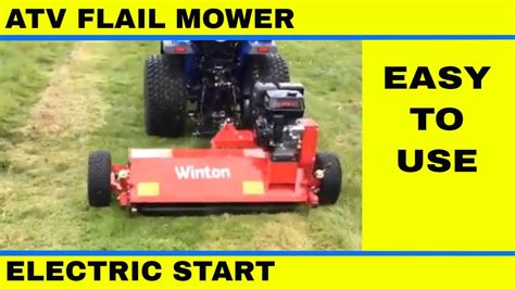 Tow Behind Atv Flail Mower Cut Your Paddocks And Fields With Ease