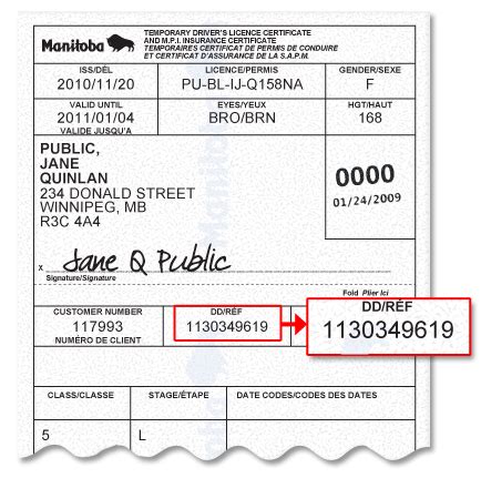 Listing websites about idaho department of insurance license software. Location of Document Number in Manitoba Temporary Driver's Licence Certificate