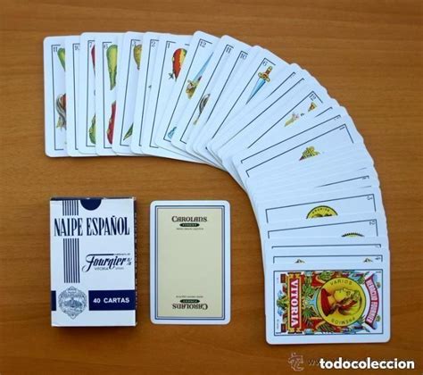 Baraja Heraclio Fournier Completa 40 Cartas Comprar Baraja