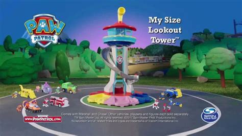 Paw Patrol My Size Lookout Tower Tv Commercial Pup To The Rescue