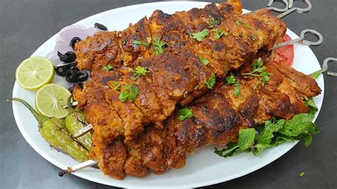 Turkish Chicken Kebabs Without Oven And Tandoor Authentic Turkish
