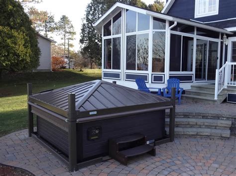 In the event the design of the modern home, gazebo that was contemporary should even be nuanced. Gazebos and Covers | Hot Tub Warehouse, Muskoka Ontario