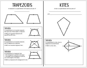 Some of the worksheets displayed are 6 properties of trapezoids, geometry work name kites and trapezoids period, area of trapezoids, geometry work nome lli kites ond tropezoids period, properties of. Made by Teachers: Geometry Worksheet Kites And Trapezoids