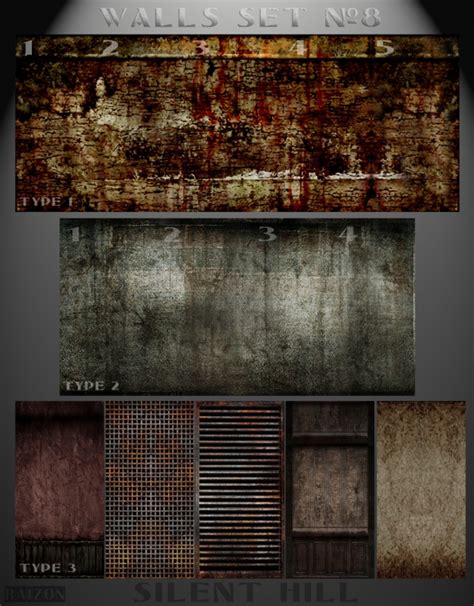 Silent Hill Walls At Raizon Sims 4 Updates