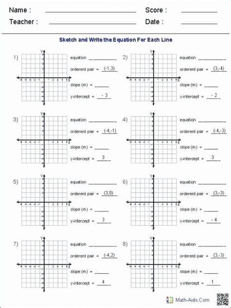 Writing Equations From Tables Worksheet A Guide For 2023 Free Worksheets