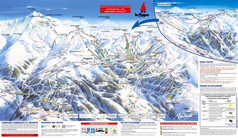 Ski areas in la plagne there are some areas which will hold fresh snow longer than others and, like all ski areas, you're more likely to get powder higher up. La Plagne Piste Maps and Ski Resort Map | PowderBeds
