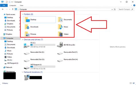Remove Folders From Windows Explorer Solved Windows 10 Forums