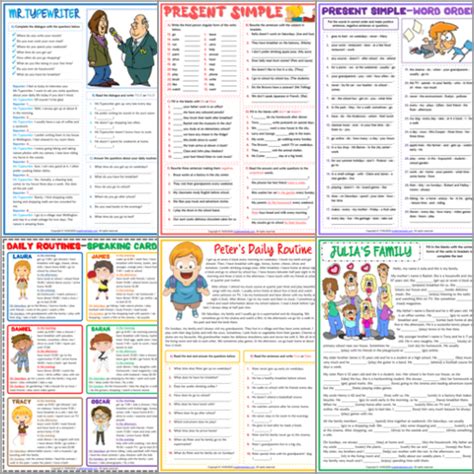 Esl Printable Grammar Worksheets