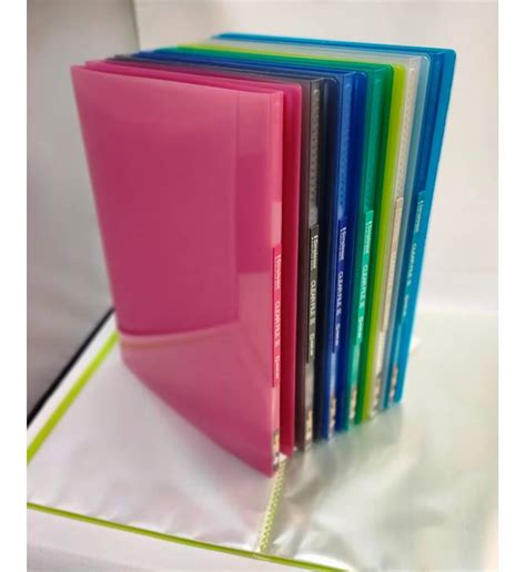 A Clear Holder File Pockets Kj Tsp