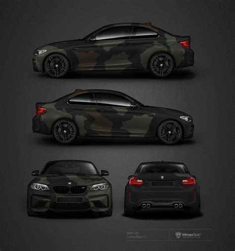 Bmw M2 Camouflage Wrapstyle