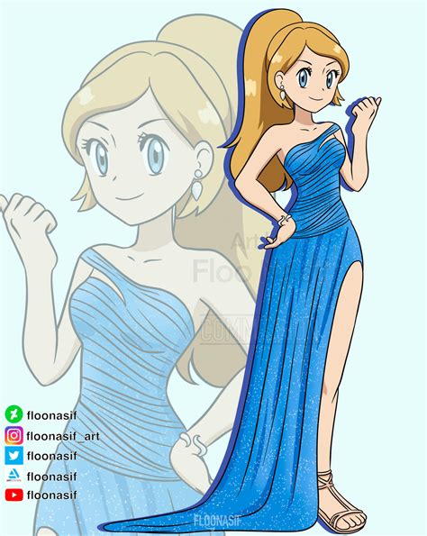 Serena Pokemon Commission By Floonasif On Deviantart