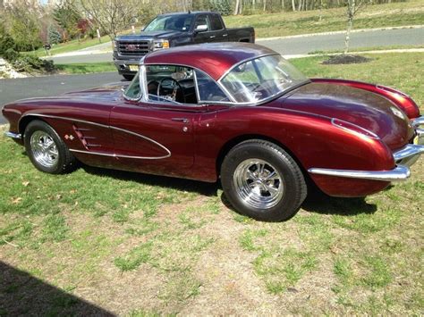 1960 Corvette Candy Apple Red Priced To Sell 500 Miles Classic