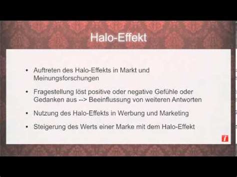 Den fortsetzungen werden dann dieselben eigenschaften zugeschrieben wie dem vorgänger und die bereitschaft, den film im kino zu sehen, steigt. Halo Effekt - YouTube