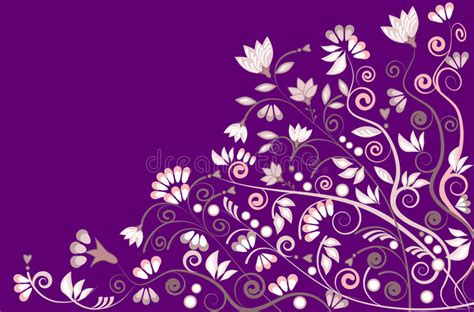 833 best floral purple free brush downloads from the brusheezy community. Floral Background Pattern Design In Purple Stock Vector ...