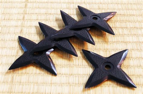 Ninja Rubber Throwing Star Toys13 Shiho Shuriken5pieces Ebay
