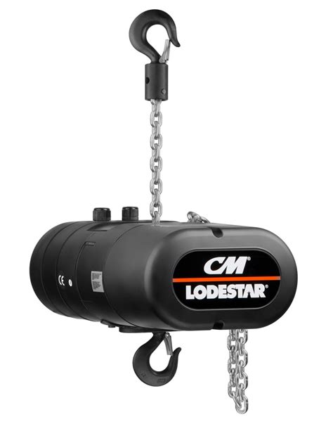 CM Lodestar 1 2 Ton Chain Hoist Intelligent Lighting