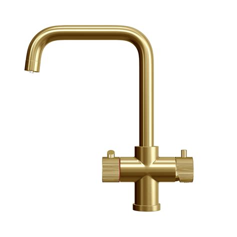 Fohën Brushed Gold Instant Boiling Water Kitchen Tap Fohen