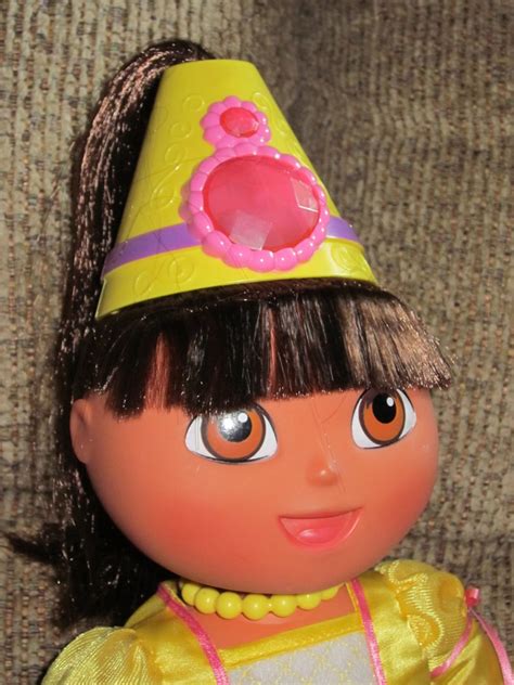 They have to save the snowy forest from melting away too. Fisher Price Princess Dora the Explorer Doll Sings Talks ...
