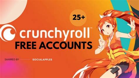 Free Crunchyroll Accounts 2023 Usernames And Password