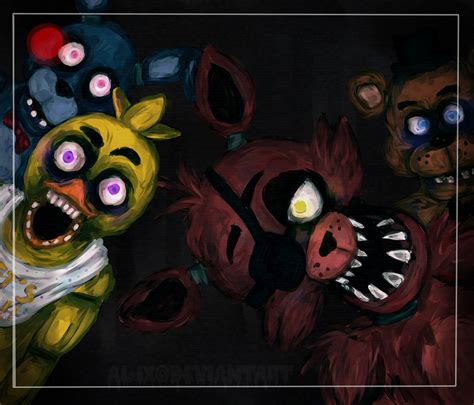 Fnaf 2 Too Late Theyre Already Here Speedpaint By Al Ix On Deviantart