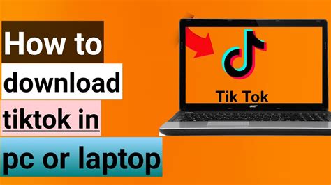 How To Download Tiktok In Pc Or Laptop In 2 Minutes Youtube