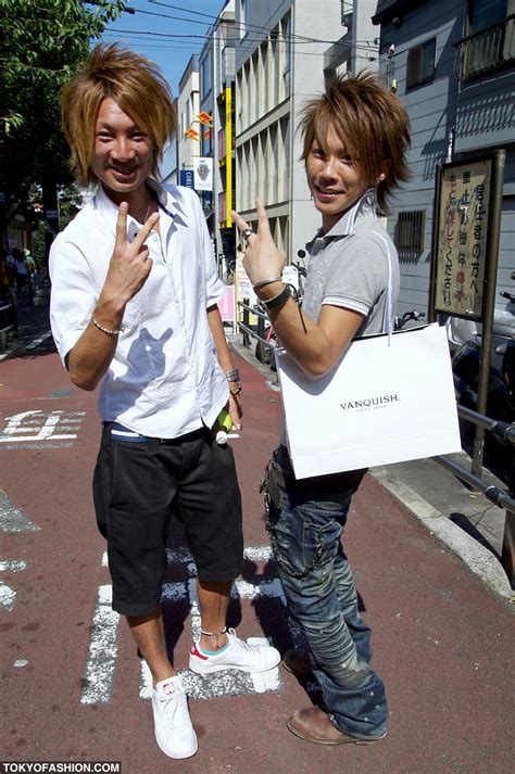 Two Smiling Shibuya Guys On Cat Street Tokyo Fashion