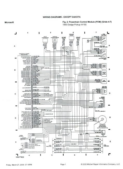 Automotive wiring diagram 2000 honda accord wiring diagram wire. 1998 Dodge Ram 1500 Wiring Schematic | Free Wiring Diagram
